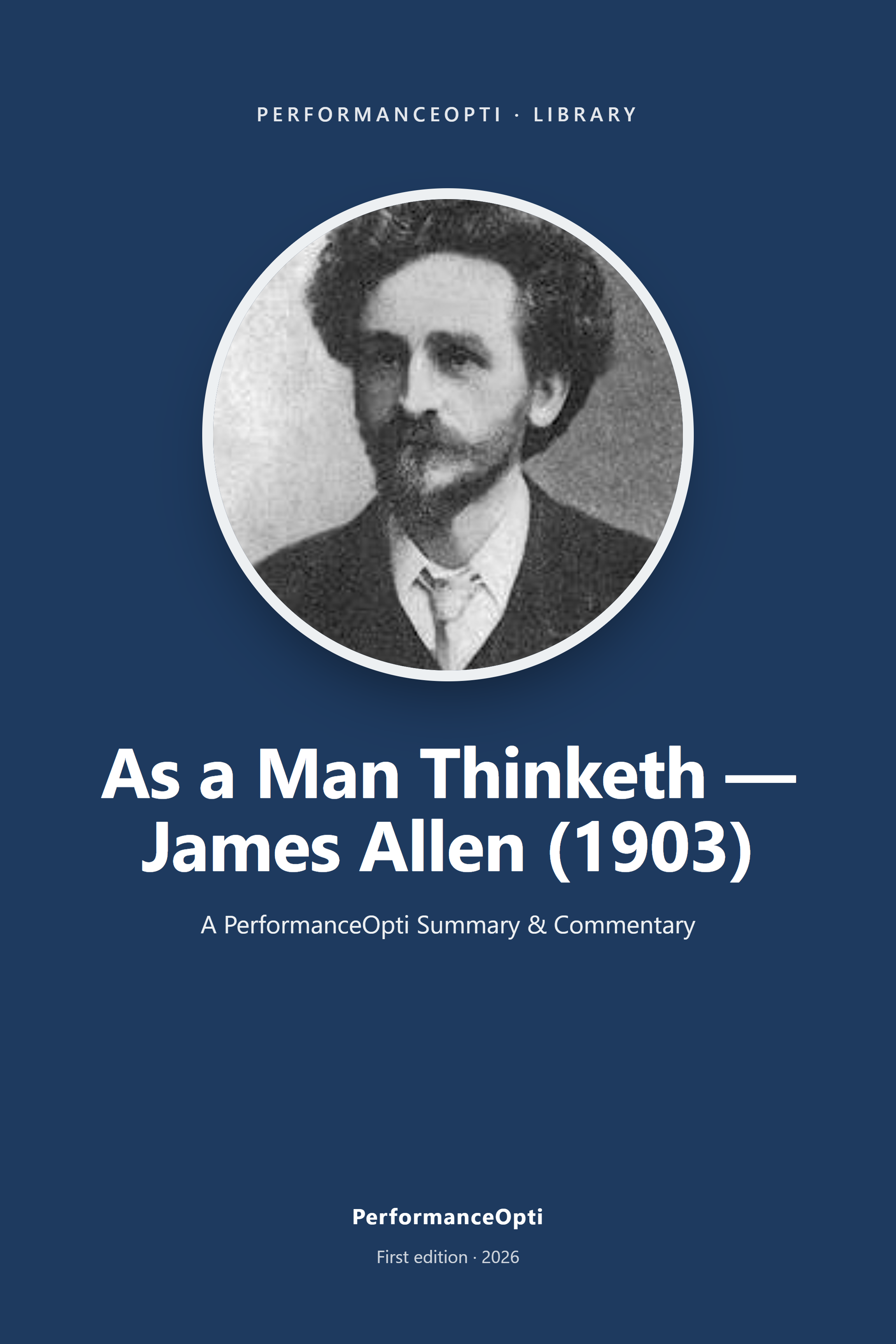 As a Man Thinketh — James Allen