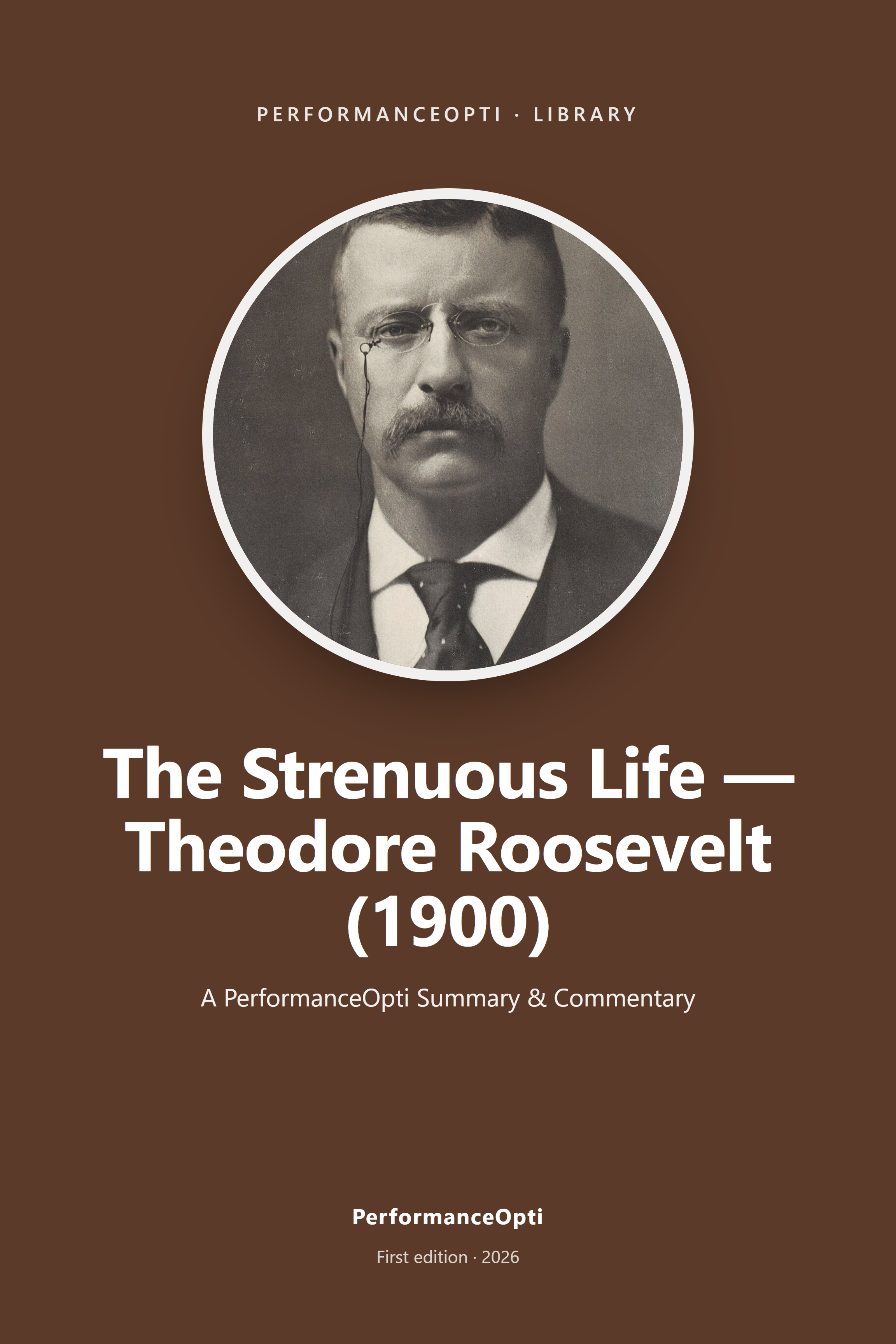 The Strenuous Life — Theodore Roosevelt