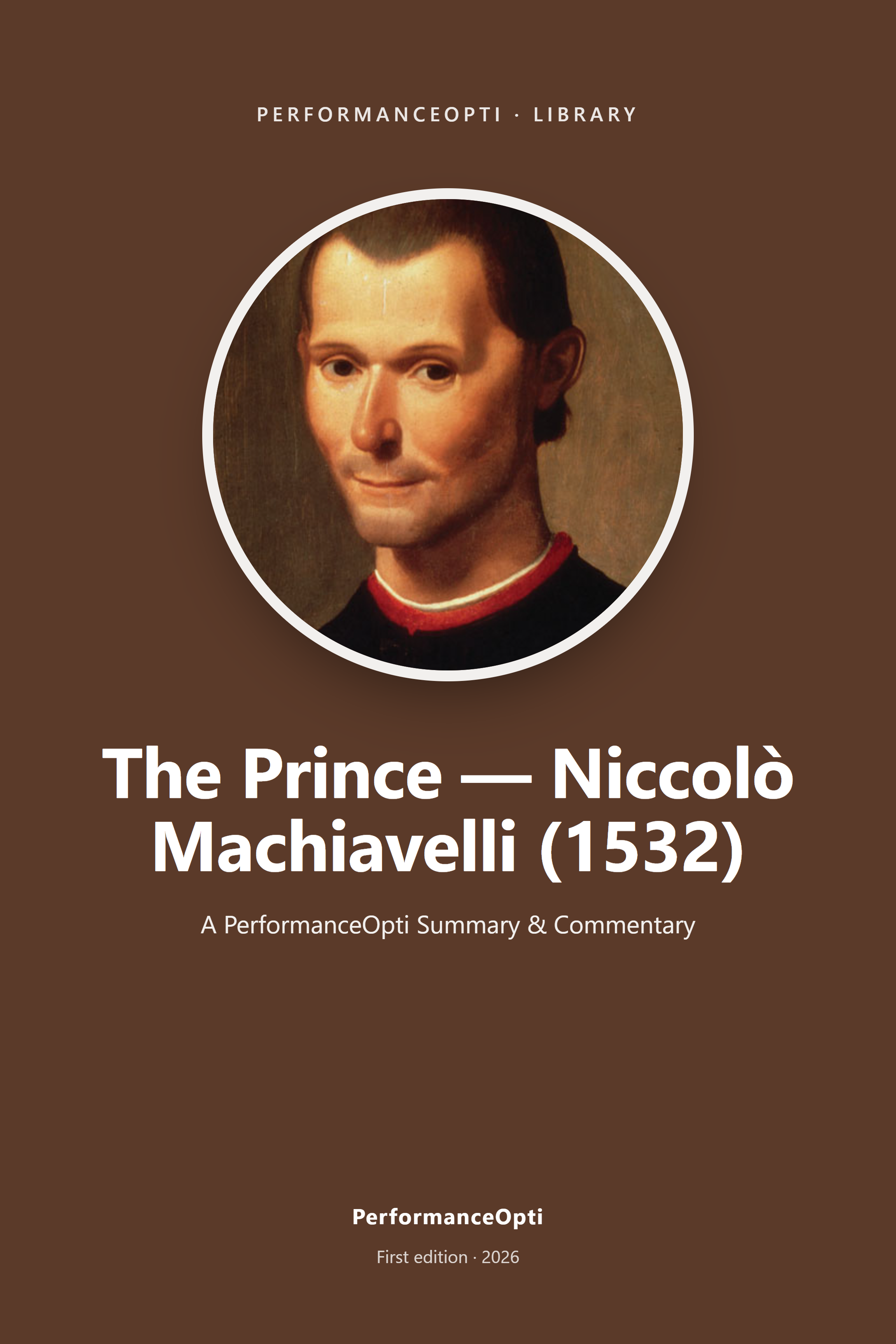 The Prince — Niccolò Machiavelli